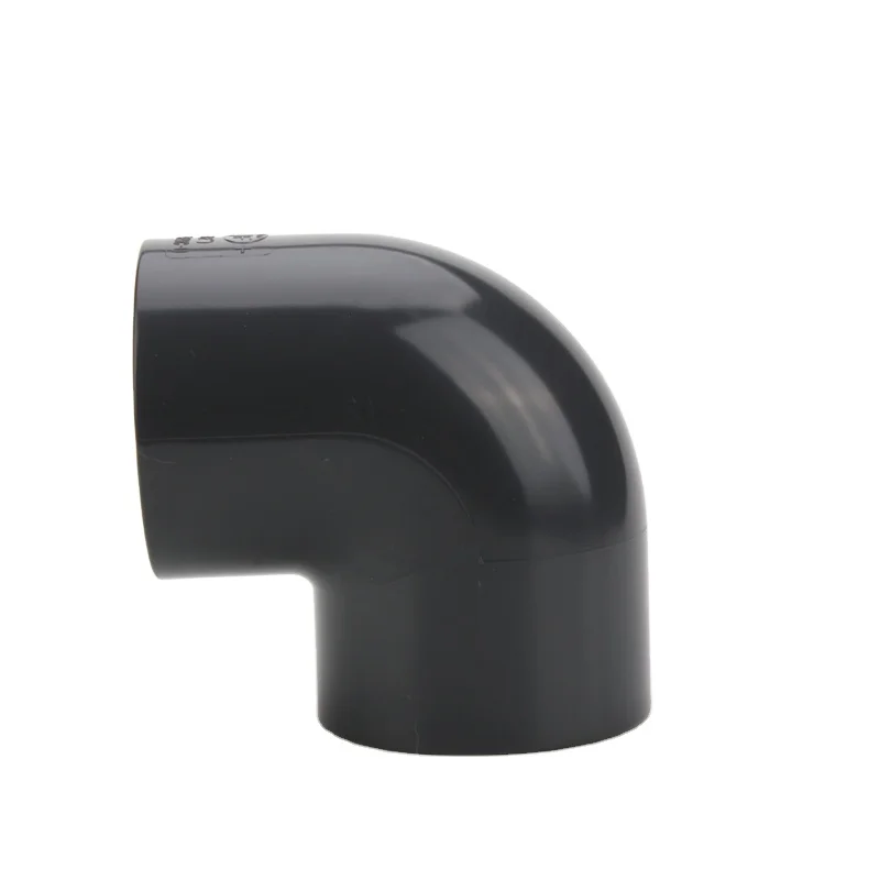 WF 20mm-315mm Factory Price DIN Plastic Pvc Pipe Fittings UPVC PVC 90 Degree Elbow