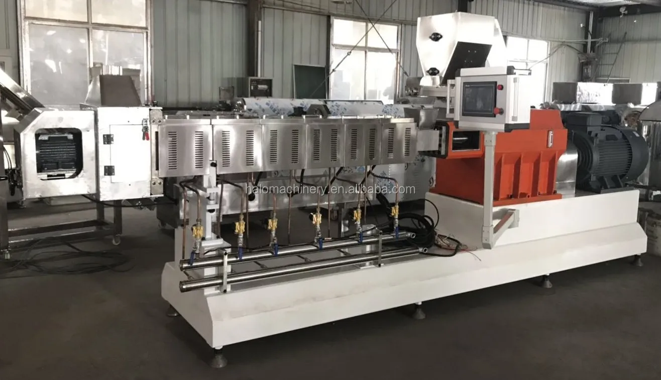 High Quality Type Corn Puff Sticks Curls Chips Snacks Extruder Machine 400kg/h-1000kg/h