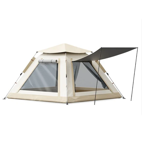 XiaShengPortable One-Bedroom Family Camping Cabin Tent Instant Pop up Waterproof Automatic Design for Hiking & Mountaineering