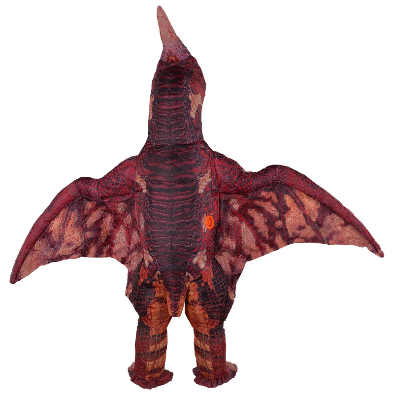 Red Pterosaur Costume latex body inflation suits T REX inflatable dinosaur costume