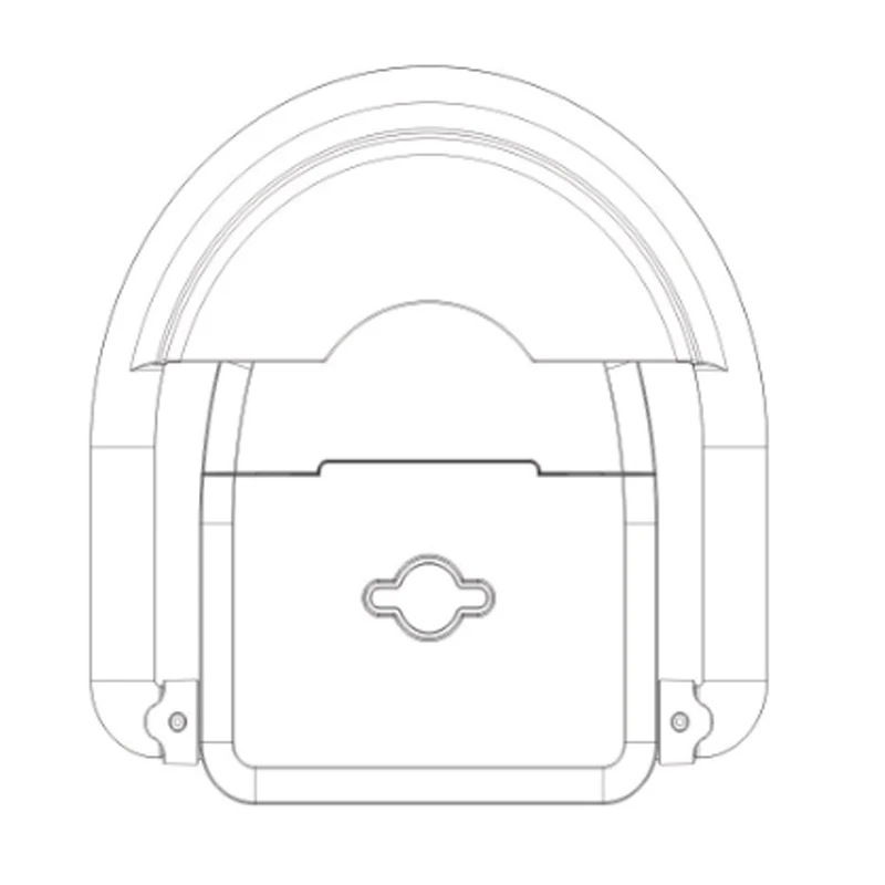 Ankuai EU standard remote control parking lock heavy duty car park lock smart parking lock