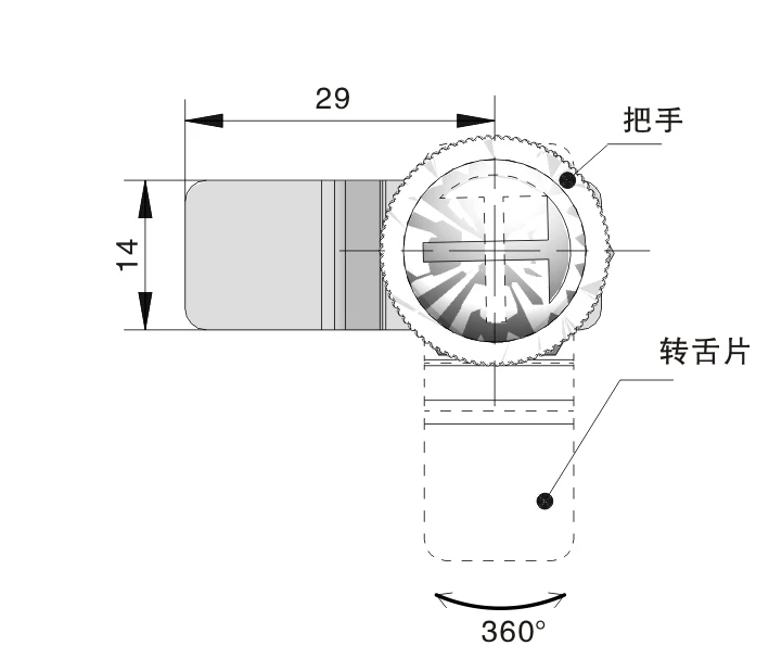 Excellent quality Meigu MS758 Custom Latch door lock  wholesale cheap electric cabinet lock cam cylindrical lock