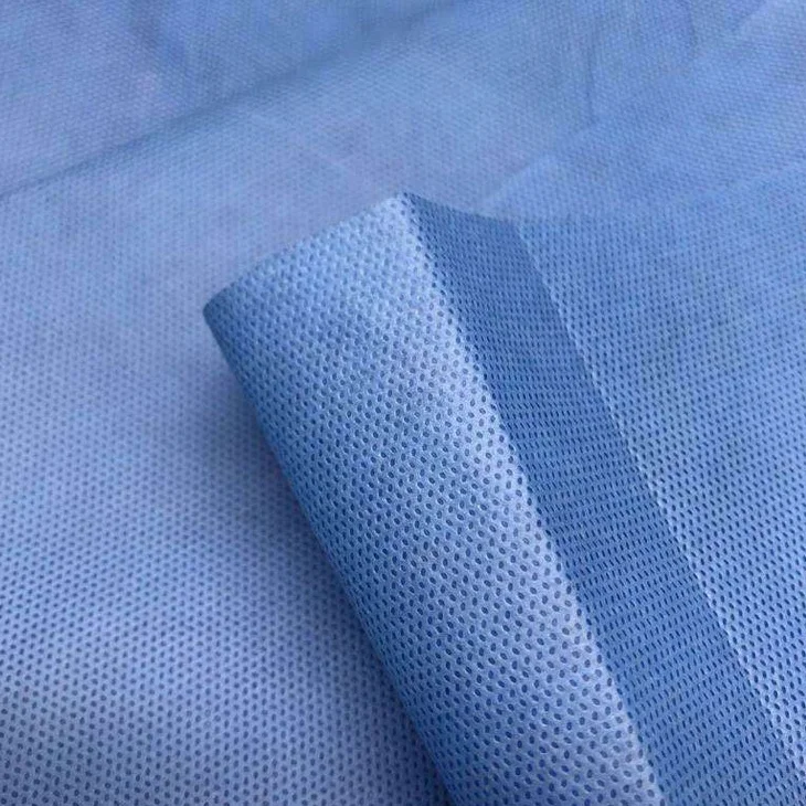 Dark Bule Fabric Wholesale Yellow Clean Cloth Polypropylene Geotextile Nonwoven