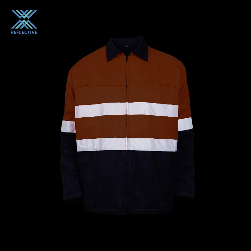 LX Reflective Workwear Jacket Reflective Safety  Workwear Uniforms For Men