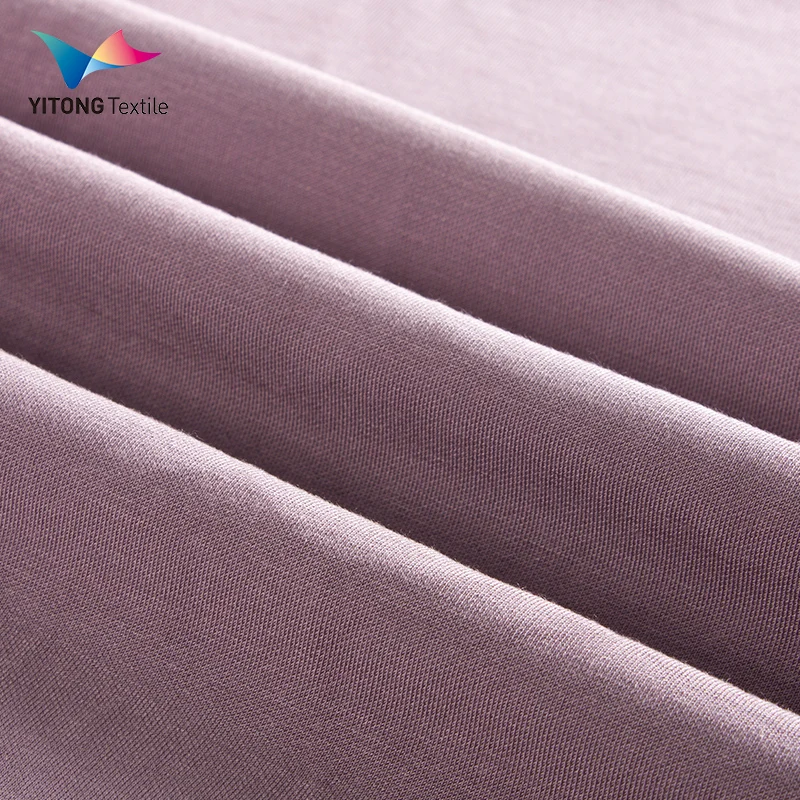 Wholesale Stretch Nylon Spandex Fabric Sportswear Fabric 55% Modal 20% Nylon 25% Spandex Fabric for Yoga