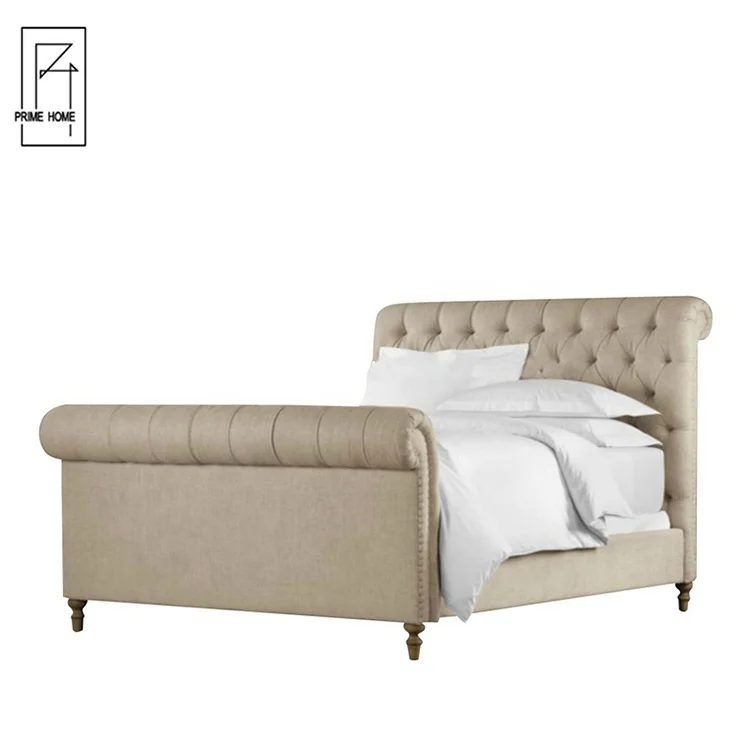 China Manufacturer Customized Recycled Bedroom Bed comfort personality Soft Bed