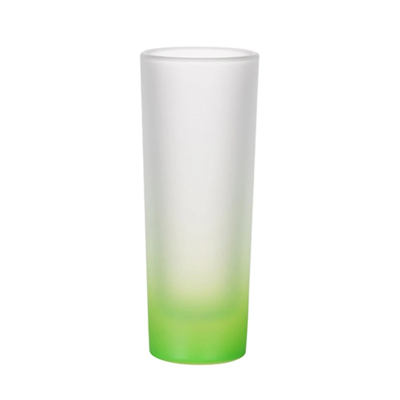 Sublimation Frosted Base Shot Glasses 3 Oz Tall Glass For Whiskey Tequila Vodka Shot Glasses Gift