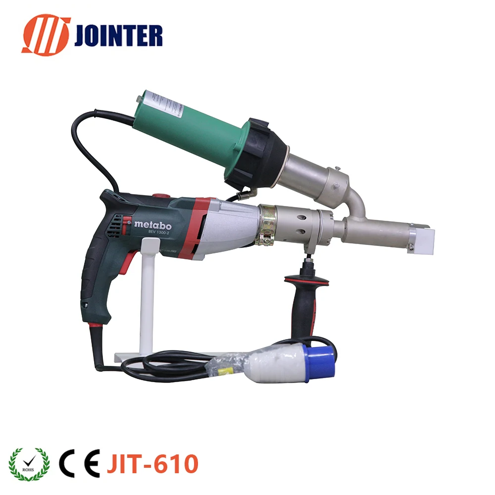 Высококачественное недорогое ручное пластиковое экструзионное оборудование с отличной дрелью для продажи