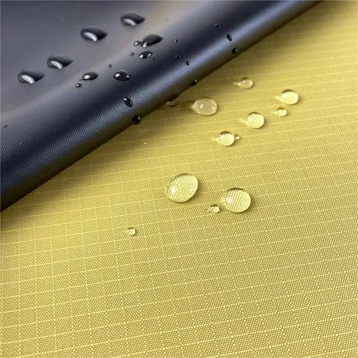 high quality waterproof  fabric blackout 200D polyester PU Vinyl coated oxford fabric for tent  customizable