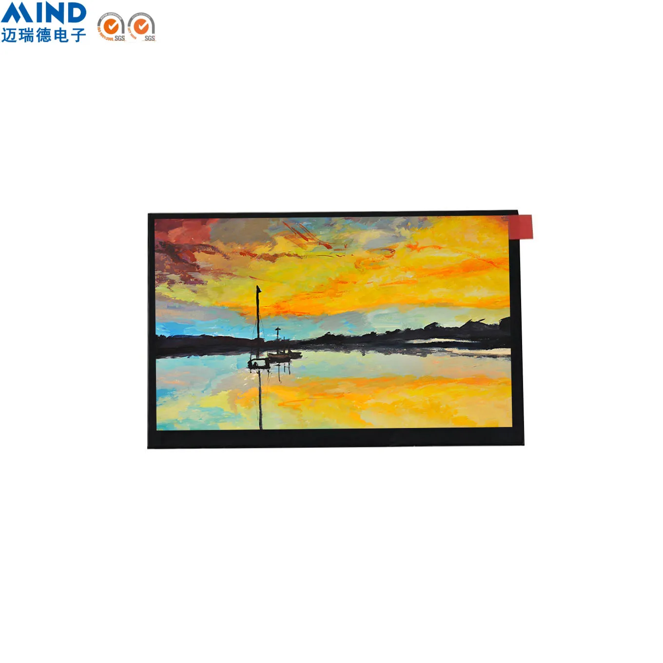 MIND Automotive 5 inch car IPS display All angle Wide temperature RGB interface High resolution Contrast Ratio TFT LCD module