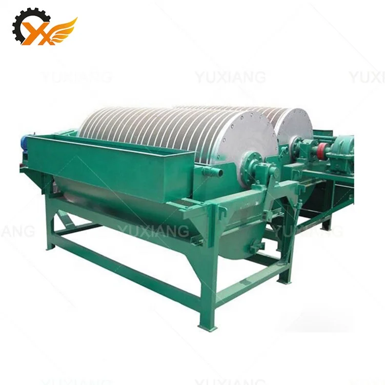 Dry mineral ore separation machine sand powder magnetic separating iron removing separator