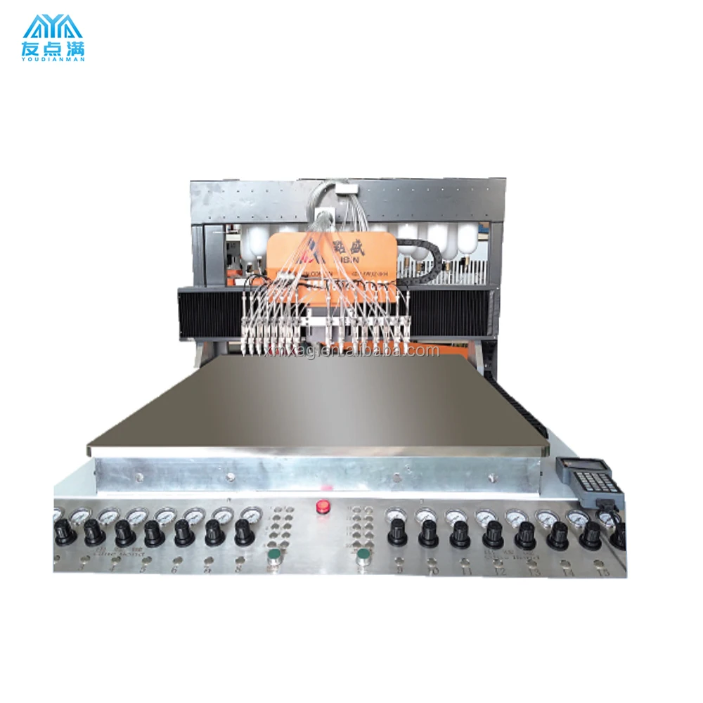 Competitive Price factory automatic car mat car carpet soft  PVC making machine gantry screw dripping machine