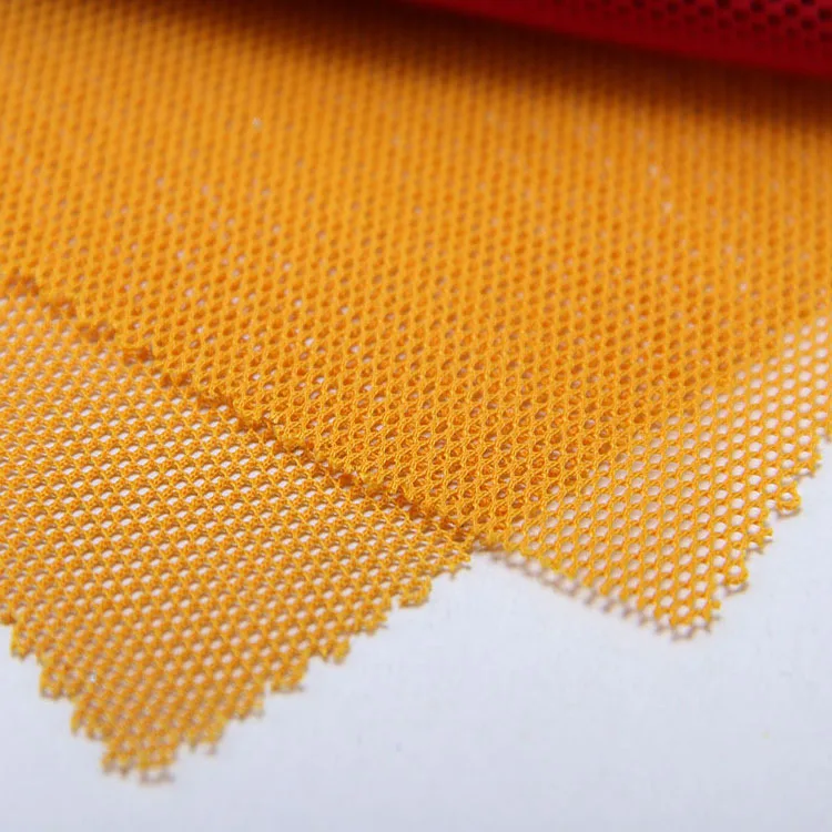 wholesale 150gsm soft polyester mesh fabric for site vest