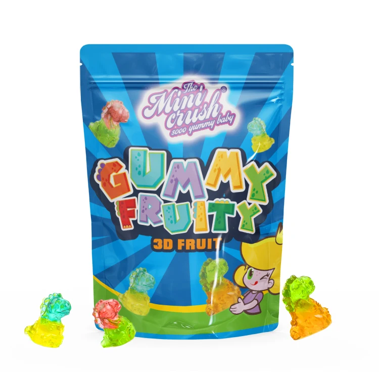 Wholesale Bulk Low Moq 4D Assorted Shape Gummy Candy Sweets