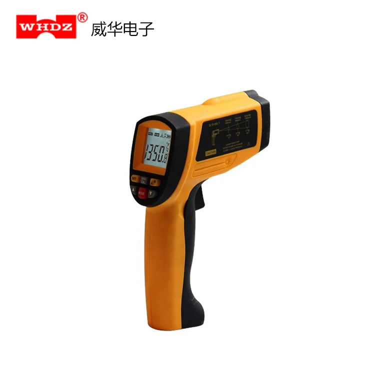Infrared Thermometer Digital Infrared Gun-type Thermometer Non-contact Industrial Infrared thermometer WH1350