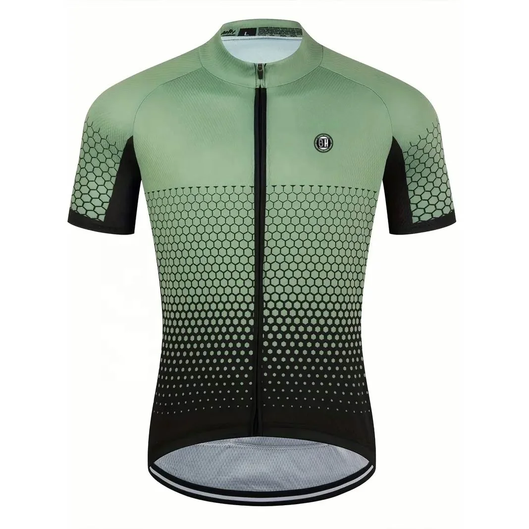 Quick Dry & Breathable Racing Team Cycling Jersey Factory Custom Sublimated Design Printed Bicycle Clothing Uniforms