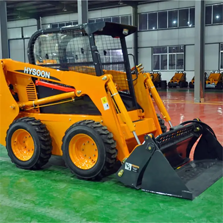 Discount Price 0.85ton HYSOON Mini Skid Steers Good Quality HY850