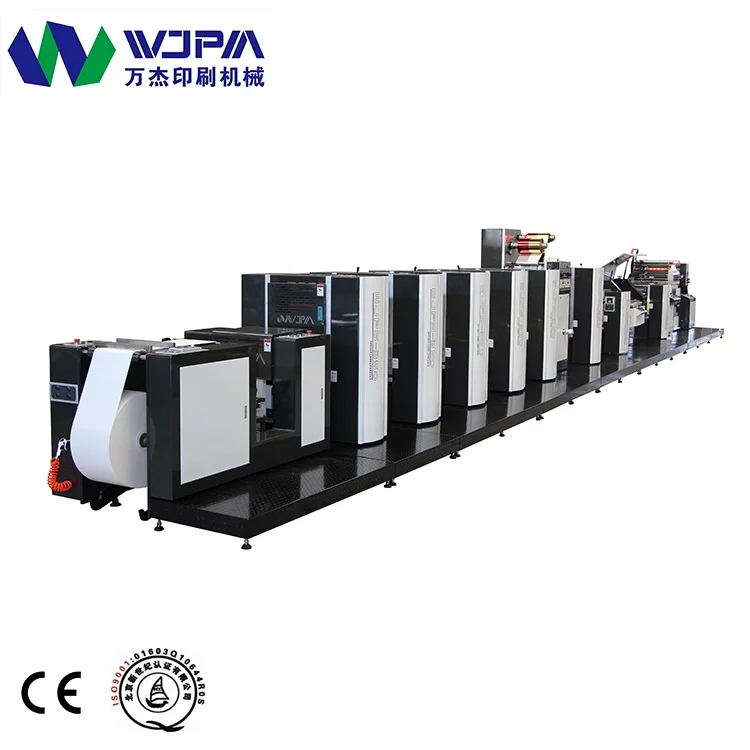 350mm Hot sale Narrow Web Roll To Roll Shrink Sleeve Label Offset Printing Machine