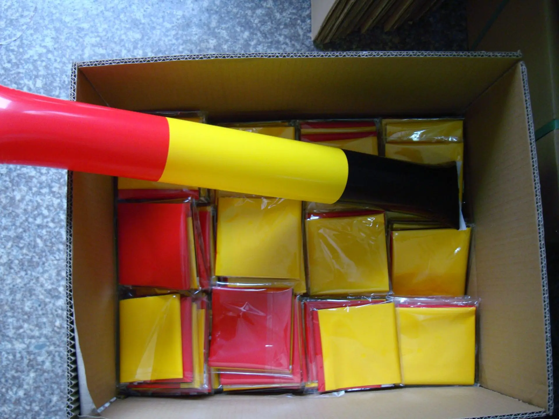 Promotional Custom PE Inflatable Bam Bam Noise Makers Stick Inflatable Cheering Thunder Stick for Celebrating