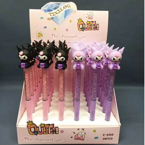 Sanrio Kullomi силиконовая Алмазная ручка из зыбучих песков нейтральная «diy» кристалл