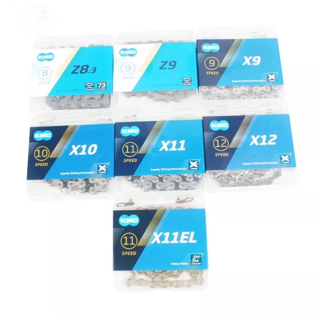 KMC All Types Chain For 6 7 8 9 10 11 12 Speed MTB BMX Road E-Bike Cycling Parts Gold/Silver EL/SL Bicycle Chain