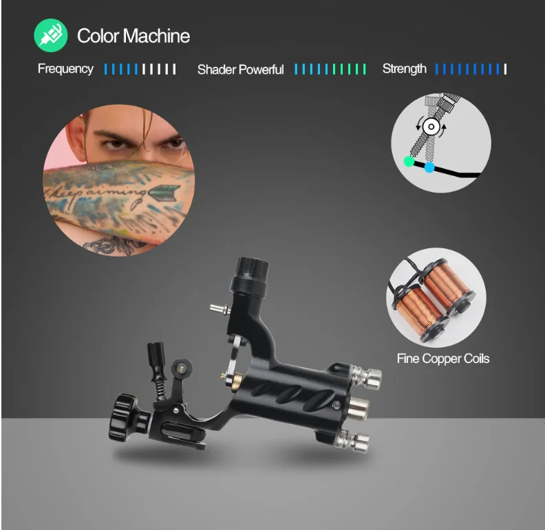  Wholesale professional supplies rotary makeup tattoo double machine