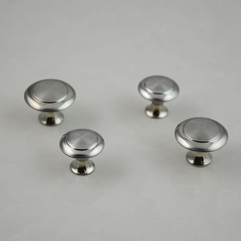 Metal Cabinet Hardware Round Knob,  Single Hole Round handles and knobs for kitchen cabinet