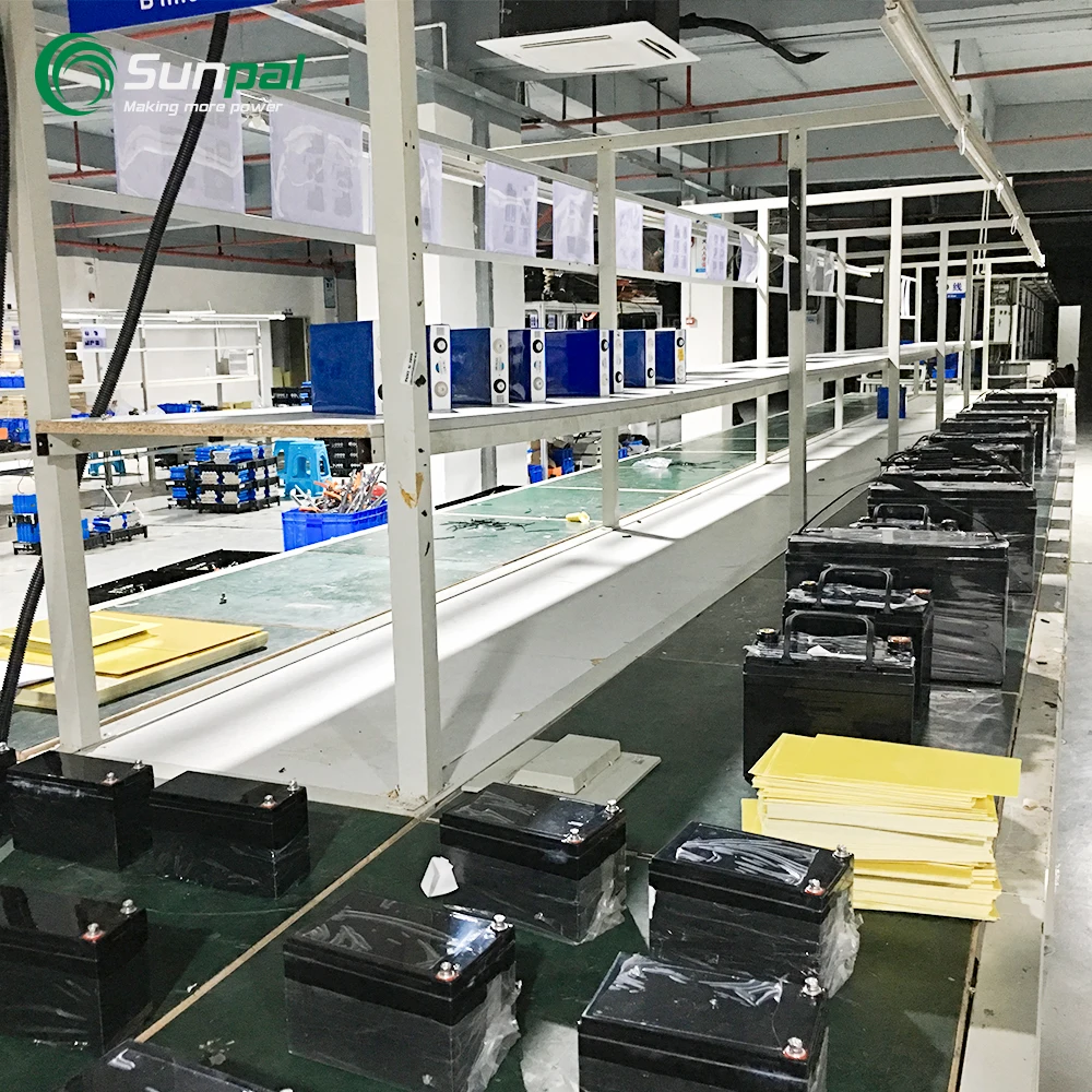  Литиевая батарея глубокого заряда Sunpal 12 В Lifepo4 100 Ач 120 200 ач система хранения солнечной энергии со встроенным