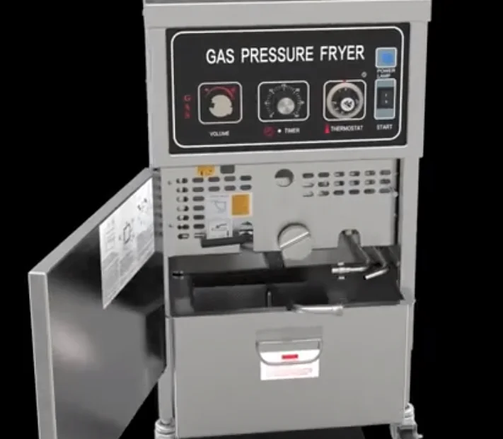 CNIX MDXZ-25 Gas Pressure Fryer Heating Element Industrial Deep Fryer