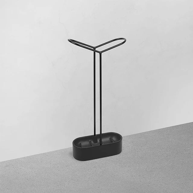 Custom Metal Stainless Steel Outdoor Umbrella Holder Stand For Patio Hotel Office