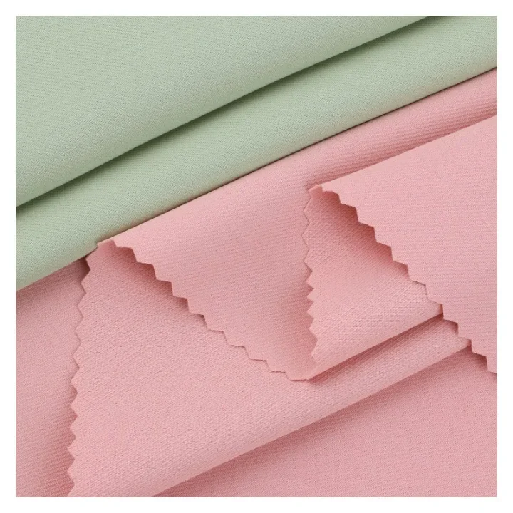 Factory Wholesale LOW MOQ Shinning Chiffon Woven Twill Fabric for Sportswear Coat Garment