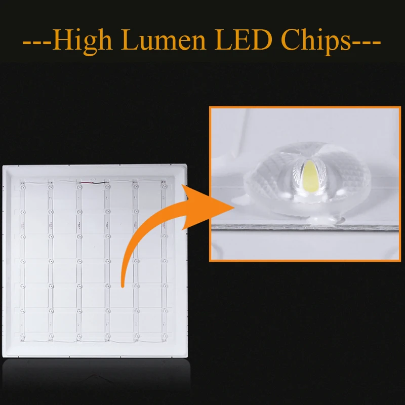 36W 50W 70W square Recessed Hot sale oled light panel 60*60 ultra slim led panel light,led light panel ,led slim panel light