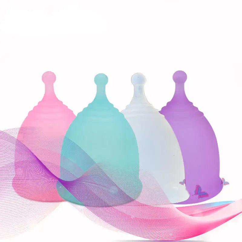 Лидер продаж, дизайнерская менструальная чаша из медицинского силикона, Женская чаша для менструации
