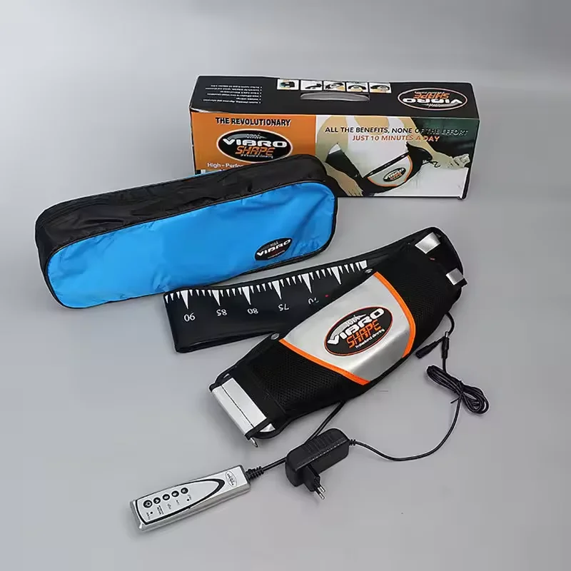 Belly Fat Weight Loss Beauty Belly Vibro Shape Body Vibration Massage Belt with Heat