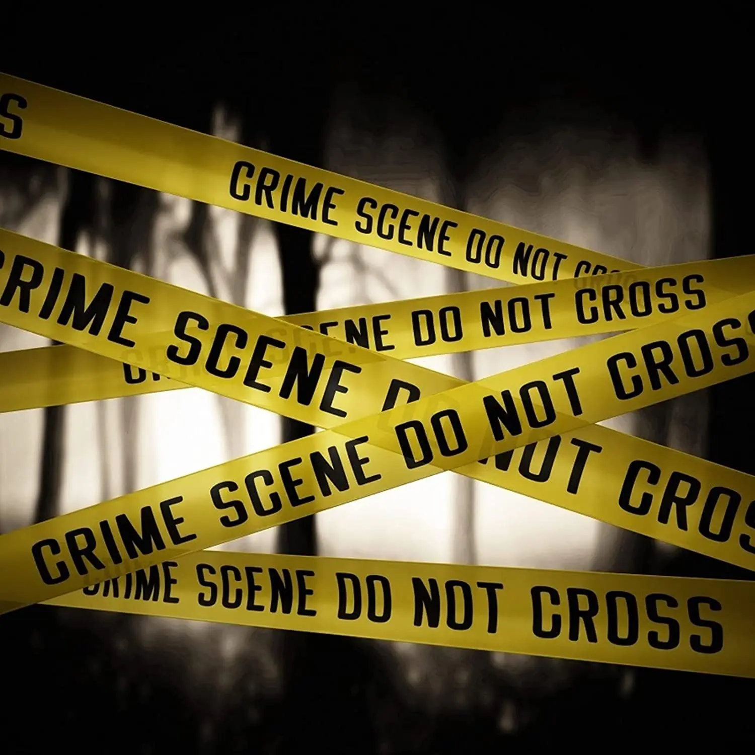 BG Waterproof PE Plastic Warning Decorative Halloween Caution OPP Tape