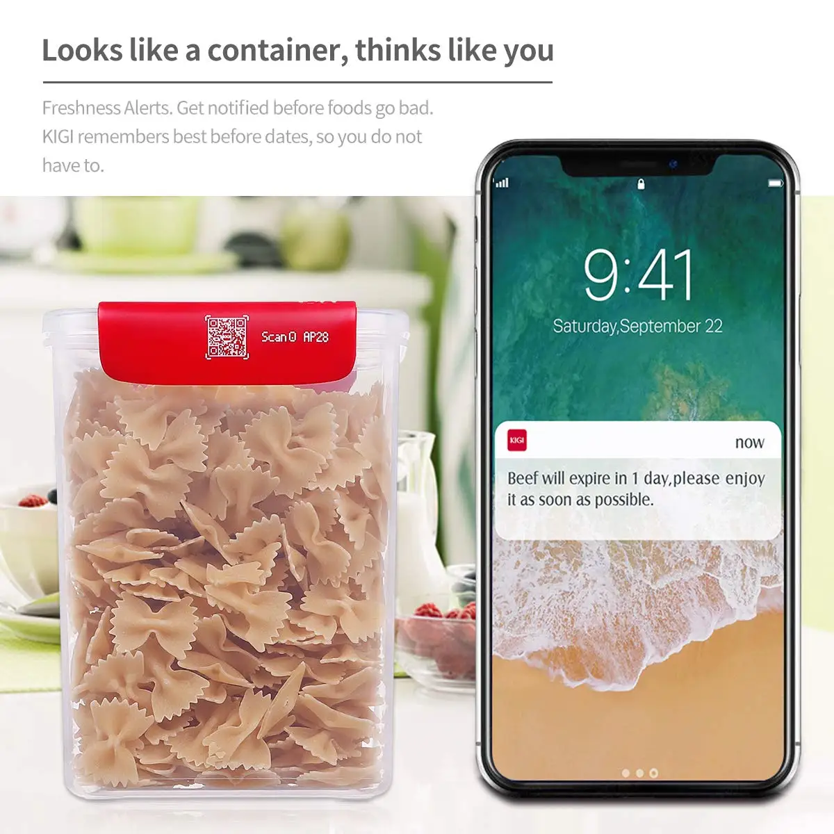 lock hot sale Kitchen airtight Food plastic sealed storage coffee tea sugar dry food grade canister set with lid