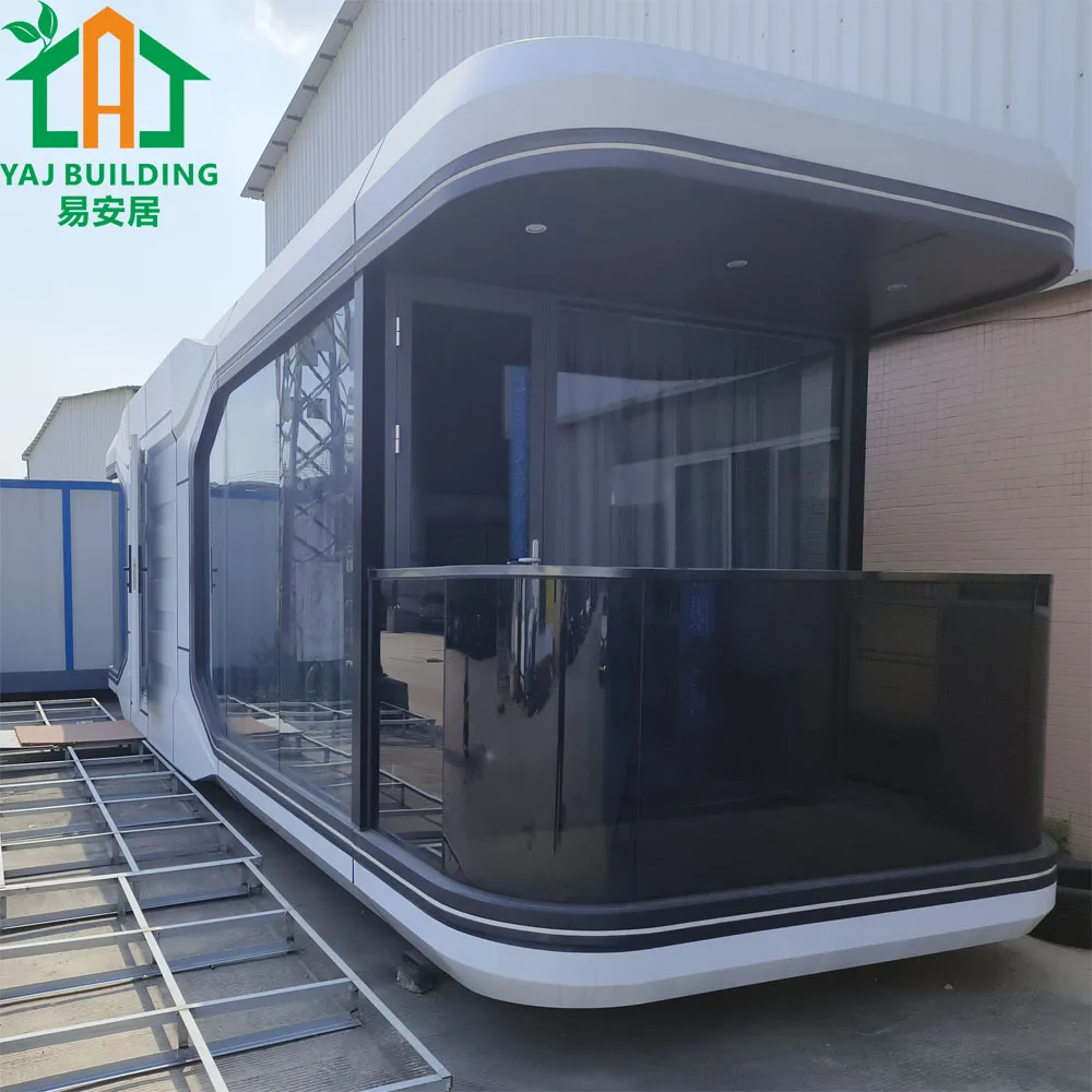 Прямая Продажа с завода сборный дом для капсул сад модель дома роскошный дизайн открытый туристический контейнер отелей