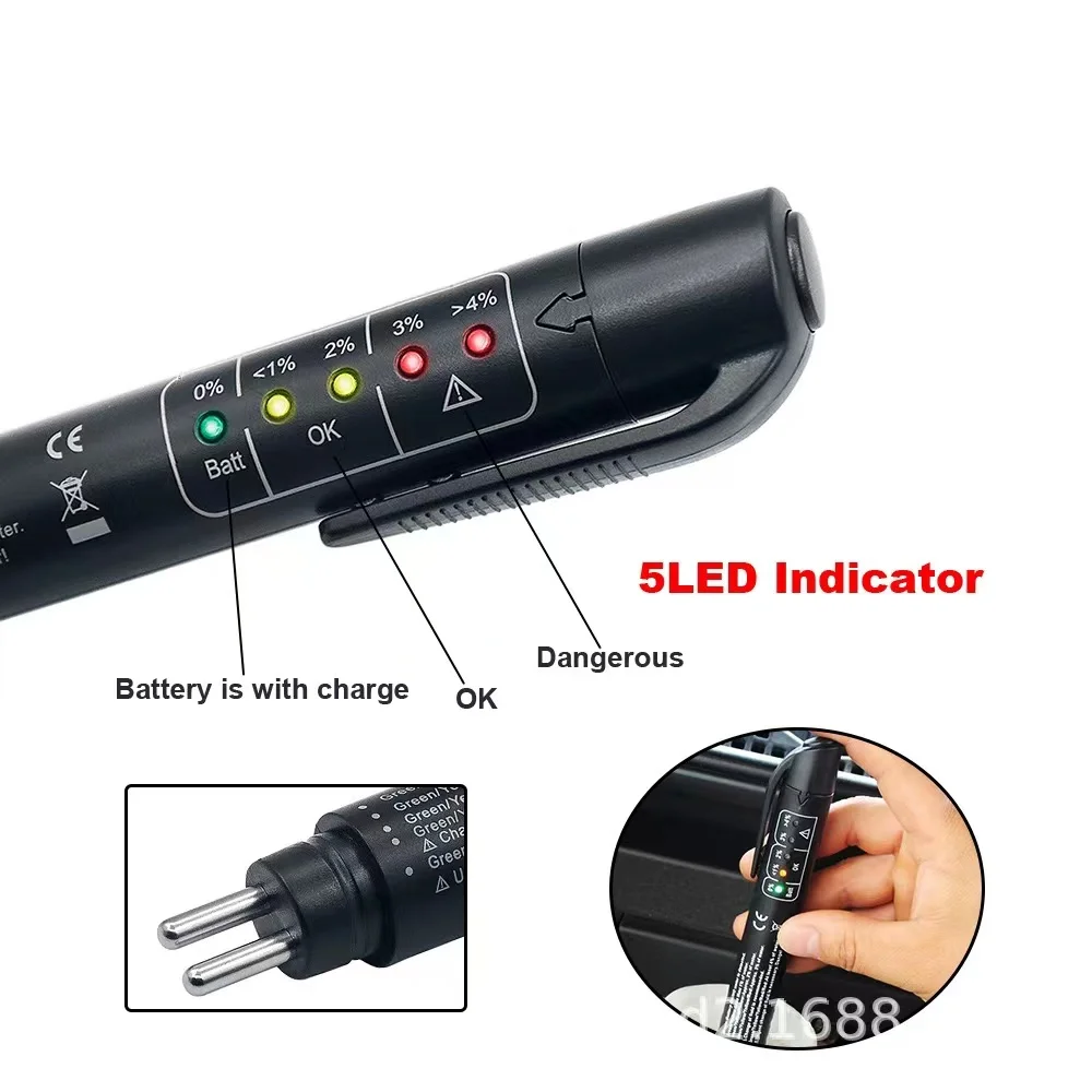 Vehicle Auto Automotive Testing Tool Accurate Oil Quality Check Pen Universal Brake Fluid Tester Car Brake Fluid Tester Pen