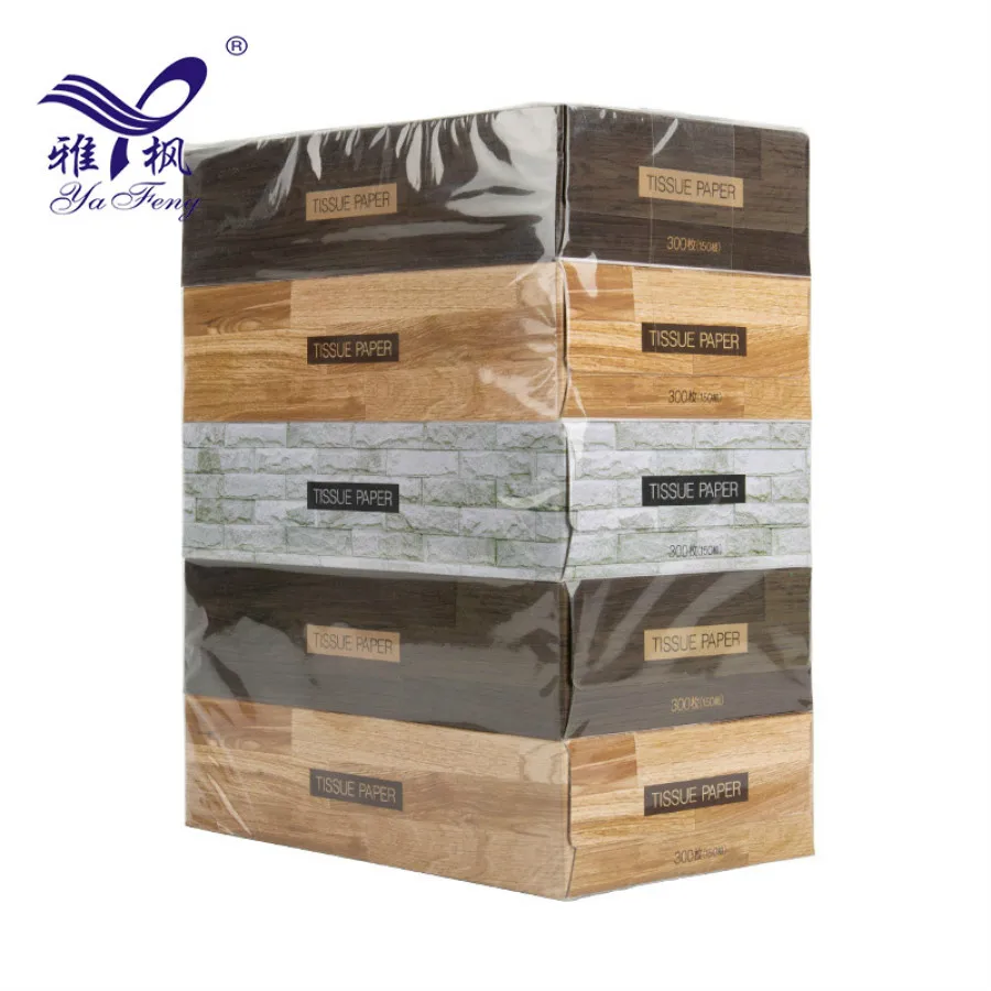 High Quality OEM China Supplier Paper Custom Boxes White Logo Box Facial Tissue