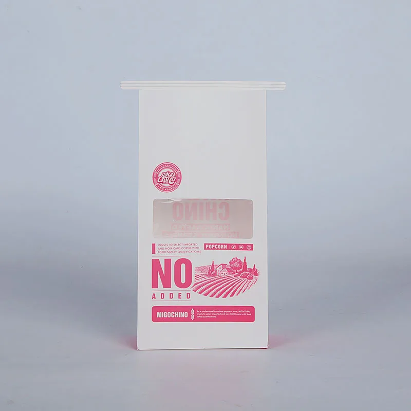 Wholesale Window Candy Gift Bag Donut Toast Bread Packing Resealable Food Storage Bag Bakery Bags For Cookies