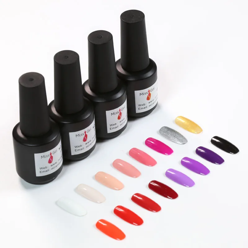 
Missgel 3683(121-160 color) custom private label soak off led uv gel nail polish wholesale 