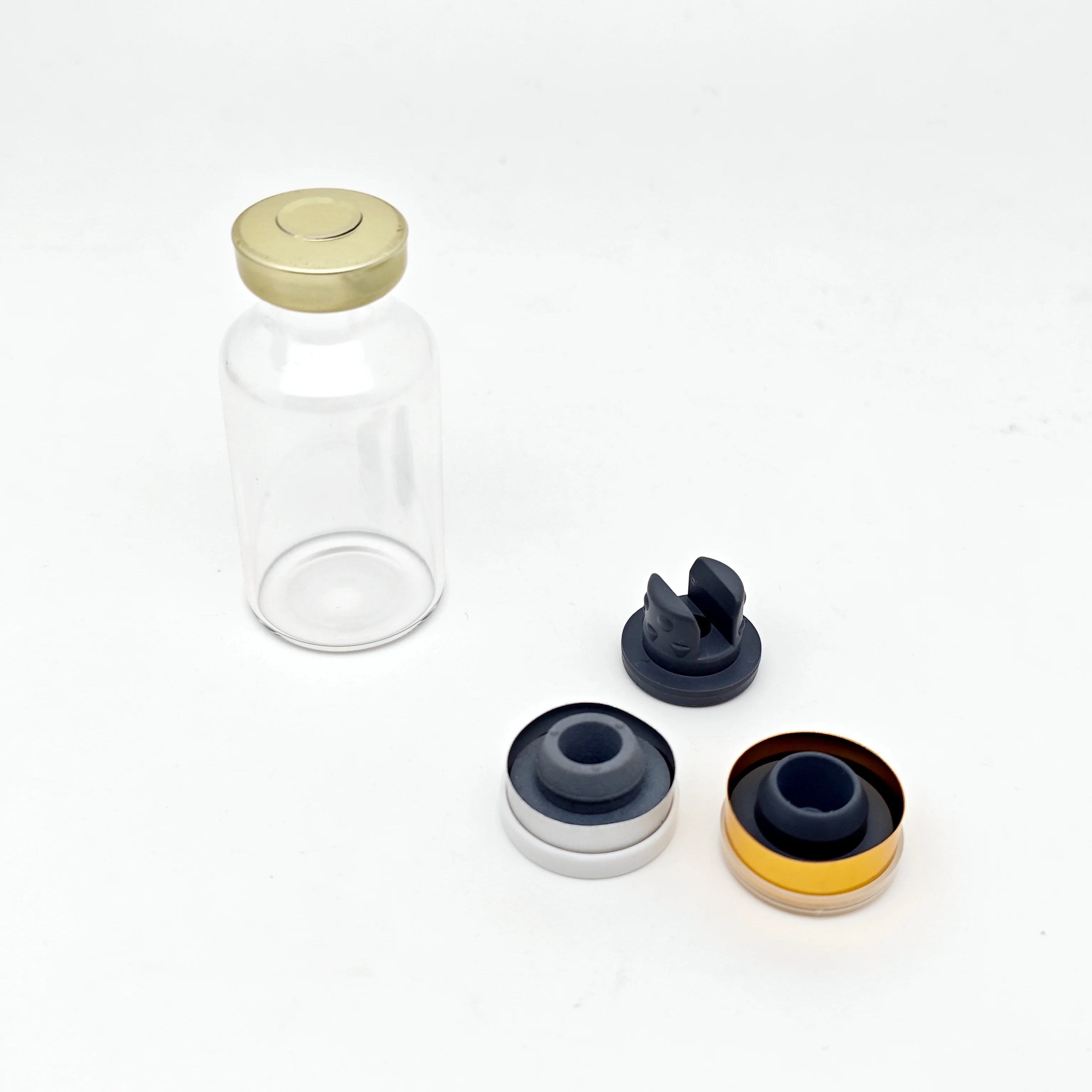 20mm pharmaceutical butyl rubber stoppers grey color