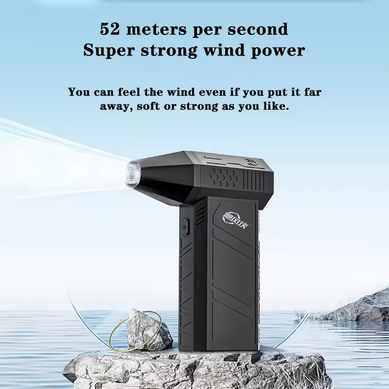 Portable 13000RPM Power Jet Drying Mini Super Jet Blower Air Duster Mini Turbo Jet  Hand Held Fan Electric Blower Dryer