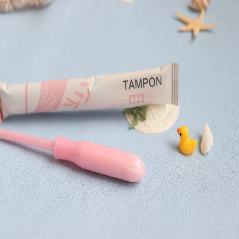Factory supplier organic cotton tampons eco friendly tampon manufacturers disposable woman cardboard applicator tampons