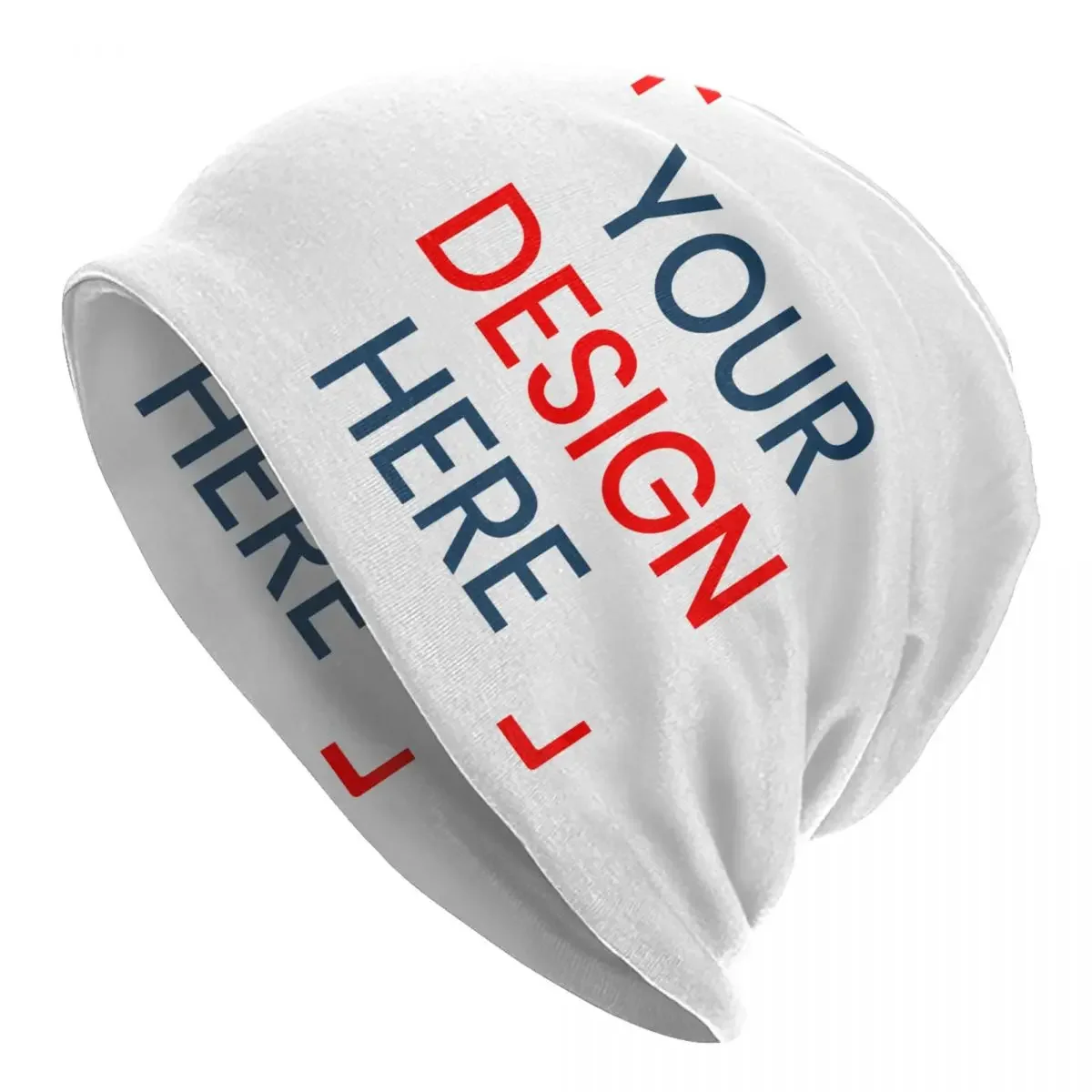 Custom Logo Bonnet Hat Knit Hats Men Women Cool Unisex Your Design Here Winter Warm Skullies Beanies Cap