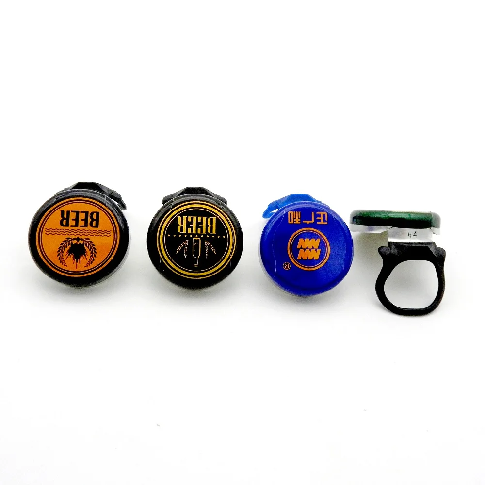 Wholesales Juice Soda Bottle Ring Pull Caps 26mm Aluminum Plastic Cap for Beer Bottles