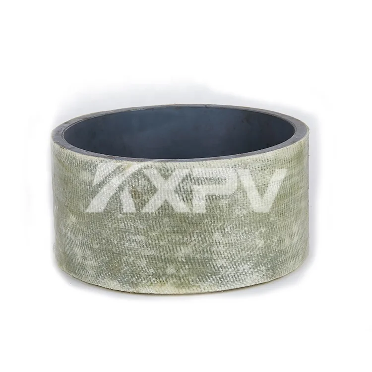 Двойной способ сталь стекло покрытием композитный трубы фитинг разъем CPVC FRP одетый прямой связи