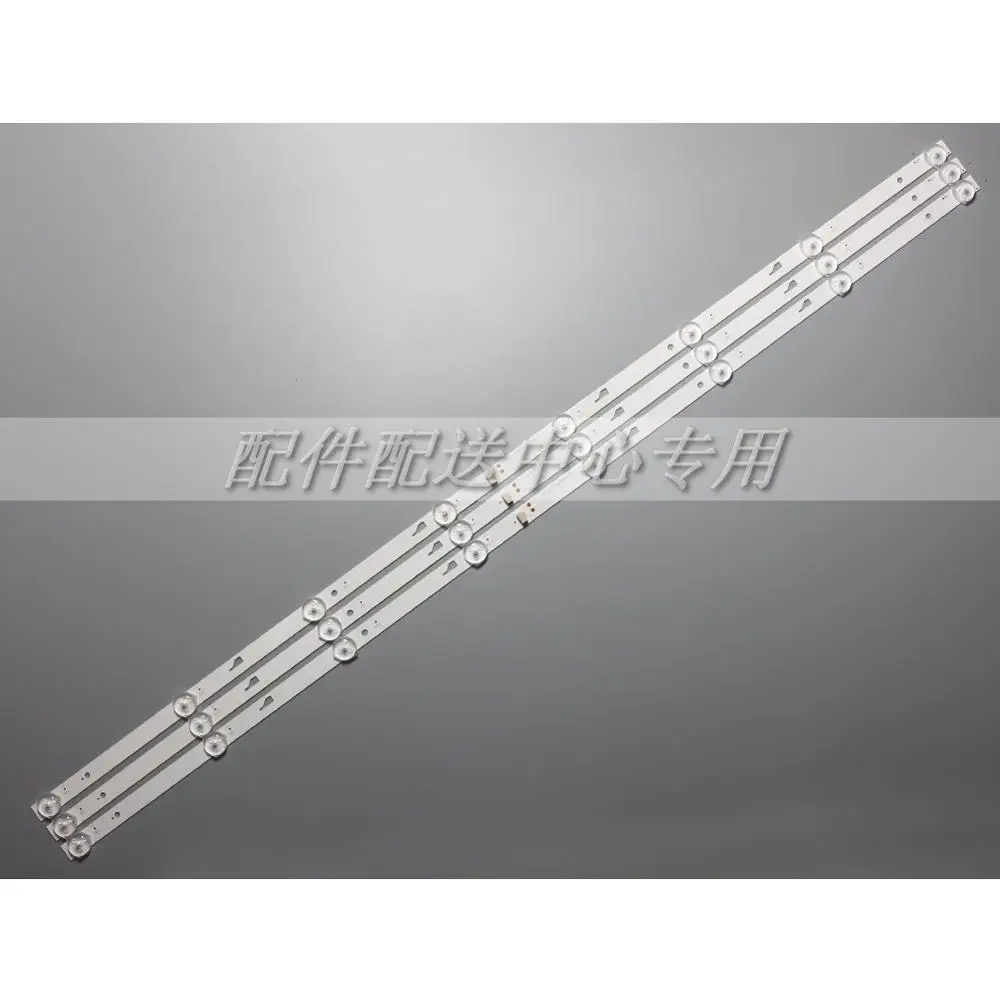3pcs x 43 inch LED Backlight for TOSHIBA TCL TV 43L1600C 43L2600C 43L26CMC L43E9600 JL.D43081330-140FS-M 8-LEDs 3V