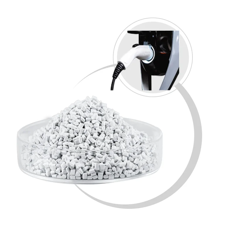 Halogen Free Flame Retardant modified pc abs v0 Automotive Applications