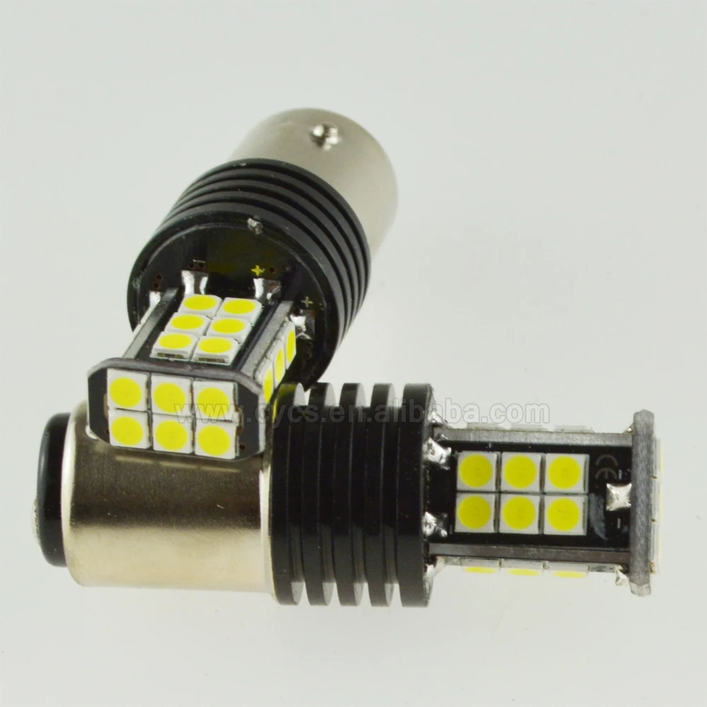 12V S25 canbus 24SMD 24LED 3030 1156 led 1157 T25 3156 3157 T20 led 7440 7443 white auto turn signal light brake bulbs for cars